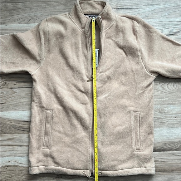 Carolyn Taylor Women’s Tan Fleece Jacket Size Medium. Zip up. NWT - Picture 6 of 10